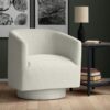 Bralin - Swivel Accent Chair - White - Image 5