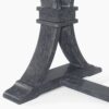Devingo - Extendable Dining Table Rustic Style - Gray - Image 3