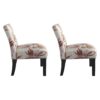 Verma - Floral Accent Chair - Red - Image 3
