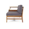 Aston - 4 Piece Sofa Set - Dark Gray - Image 9