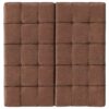 Laura - Lift Top Storage Ottoman - Brown - Image 4