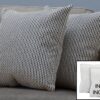 Pillows, Square, Insert Included, Decorative Throw, Hypoallergenic Polyester, Modern (Set of 2) - Blue - Image 3