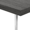 Accent Table C - Shaped, Stylish Appearance - Gray - Image 6