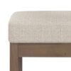Milltown - Footstool Small Ottoman Bench - Platinum - Image 4