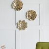 3 Piece Succulent Wall Plaque - Gold - Image 3