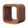 Darcy - Round Nightstand - Brown - Image 3