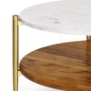 Wagner - Coffee Table - White / Natural - Image 5