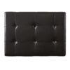 Chatham - Ottoman With Drawer Leather Storage Solution - Dark Coffee - Image 11