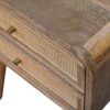 Close Knit 2 Drawer Nightstand - Oak - Image 5