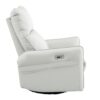 29.92" 270 Power Swivel Rocker Recliner Chair, Electric Glider Reclining Sofa With USB Ports, Power Swivel Glider, Rocking Chair Nursery Recliners For Living Room Bedroom - Light Gray - Image 19