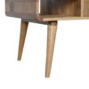 Curved Coffee Table - Oak - Image 5