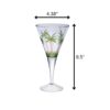 Leadingware V Shaped Unbreakable Plastic Wine Glasses, 14Oz (Set of 4) - Clear - Image 5