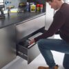 Nova - Series Garage Cabinet Set B With Soft Closing Mechanism And Water Resistant - Metallic Gray - Image 4