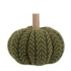 Pumpkin Ornament Decor For Holiday Harvest Festival Fall Festival & Thanksgiving (Set of 2) - Green - Image 2