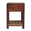 T Bar Nightstand - Dark Brown - Image 8