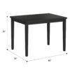 Quaint - Gathering Height Table - Black - Image 6