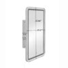 Rectangle Medicine Cabinet Mirror Bathroom Mirror With Storage Wall Mounted Medicine Mirror Cabinet With LED - Sliver - Image 3