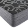 12" King Smooth Top Foam, Medium Plush Mattress - Black - Image 5