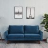 Luxurious Comfort Stationary Loveseat - Space Blue - Image 4