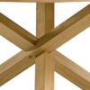 Kasem - 5 Piece Round Table With Matching Chair Dining Room Set - Oak - Image 9