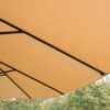15 X 9 Ft Large Double Sided Rectangular Outdoor Twin Patio Market Umbrella With Light And Base - Taupe - Image 10