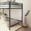 Adam - Junior Twin Loft Bunk - Black - Image 5