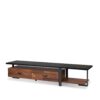 Elling - TV Stand - Walnut / Black - Image 2