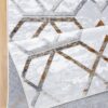 Nova - 2'7" X 7' Polypropylene Area Rug - Multi / White - Image 2