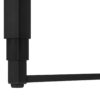 Computer Desk, Home Office, Standing, Adjustable, Laptop, Contemporary - Black - Image 8