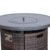 Propane Outdoor Fire Pit Table - Espresso - Image 4