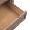 Monroe - Square Coffee Table - Rustic Natural Aged Brown - Image 4