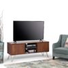 Hunter - TV Media Stand - Umber Brown Stain - Image 9