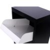 Package Delivery Box, Galvanized Steel Parcel Mailbox With Code Lock & Mounting Hardware, For Outdoor Porch, Curbside - White / Black - Image 11