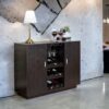Hazen - Wine Cabinet II - Espresso - Image 6