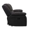 Marshall - Reclining Console Loveseat - Black - Image 3