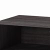 Amidon - TV Stand For Tvs Up To 47.3", With 2 Storage Shelves & 1 Cabinet, Modern Entertainment Centre For TV In Living Room - Dark Gray / White - Image 4