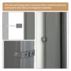 Retractable Side Awning Waterproof And UV Resistant Roll Up Privacy Screen For Balcony - Beige - Image 4