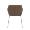 Daniella - Contemporary Dining Chair (Set of 2) - Chrome / Espresso - Image 5