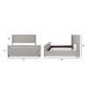 Elle - Wingback Upholstered King Bed - Silver Gray - Image 10