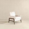 Cole - Comfortable Lounge Chair - Beige - Image 3