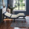 Bt6500 - Twin Long Adjustable Bed Base With Head / Foot Tilt And Lumbar Position Adjustment - Blue / Gray - Image 2