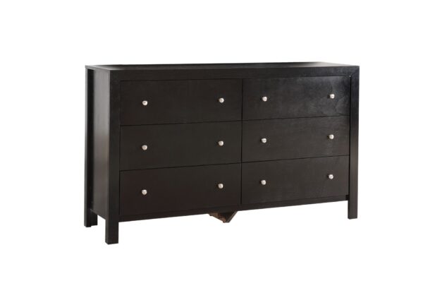 Elegant Transitional Dresser - Black