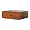 Avora - Wall Mounted 1 Drawer Nightstand - Caramel - Image 6