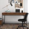 Banting - Mid Century Desk - Medium Saddle Brown - Image 8