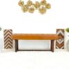 Cameron - Bench - Brown / Tan - Image 4