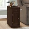 Accent End Table, Storage Drawer, Versatile Design - Espresso - Image 4