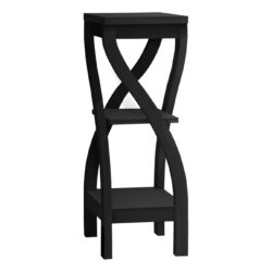 Accent Table, Square, Transitional - Black