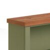 Vineyard - 72" High 5 Shelf Bookcase - Sage Green And Fruitwood - Image 3
