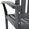 Baxter - Rocking Loveseat - Dark Gray - Image 10