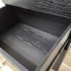 Oliver - 4 Drawer Jumbo Chest With Weathered And Full Extension Slides - Black - Image 6